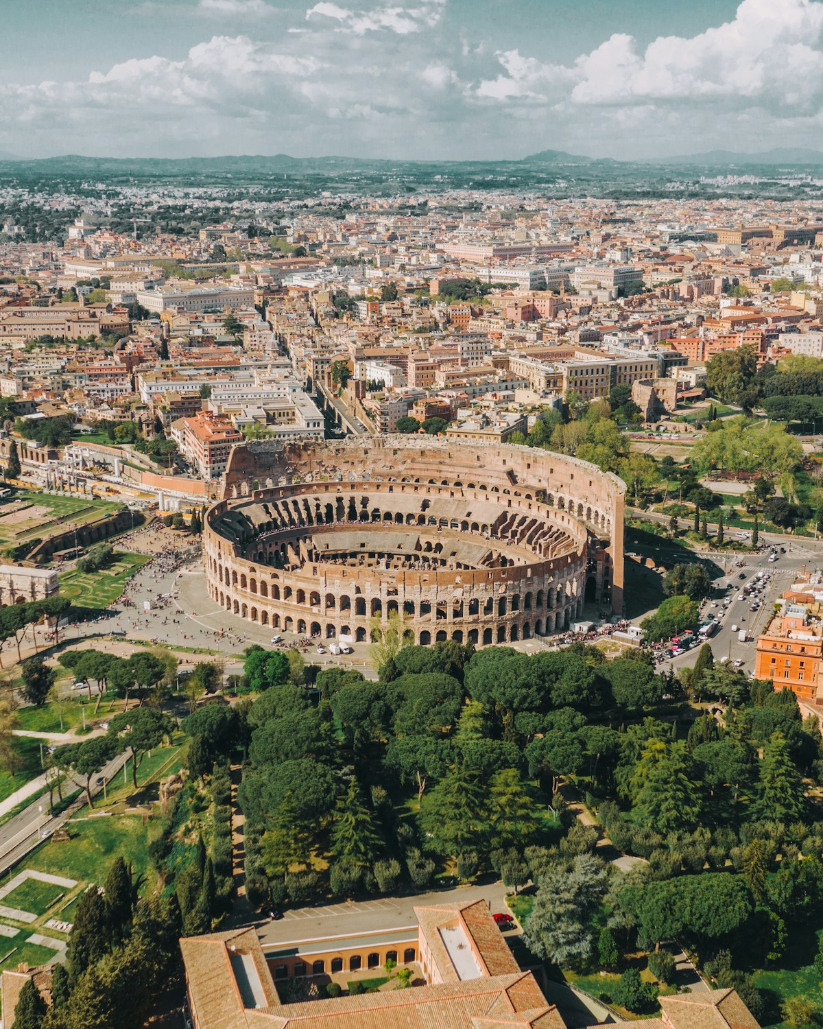 The Roman Colosseum — symbol of ancient Rome